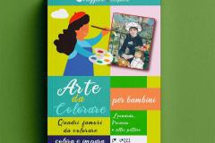 illustrazioni e grafica della collana Arte da-Colorare vol 2