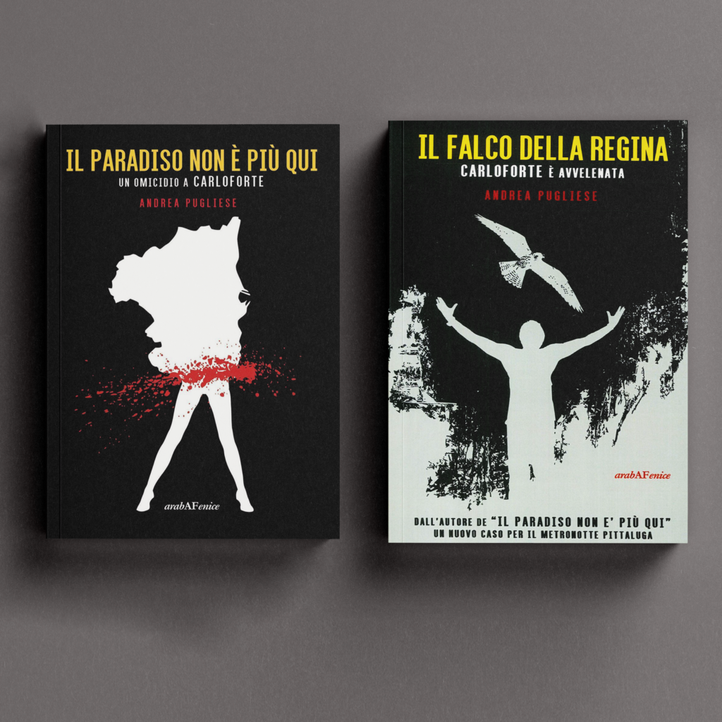 Illustrazioni di copertina per le Indagini di Pittalunga